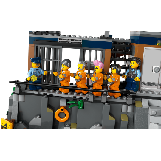 LEGO City 60419 : La prison de la police en haute mer