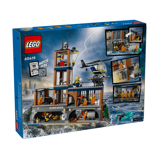 LEGO City 60419 : La prison de la police en haute mer