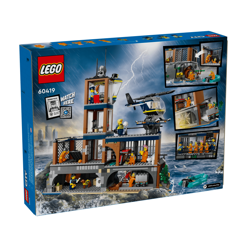 LEGO City 60419 : La prison de la police en haute mer