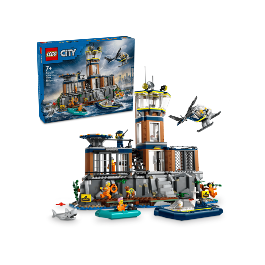 LEGO City 60419 : La prison de la police en haute mer