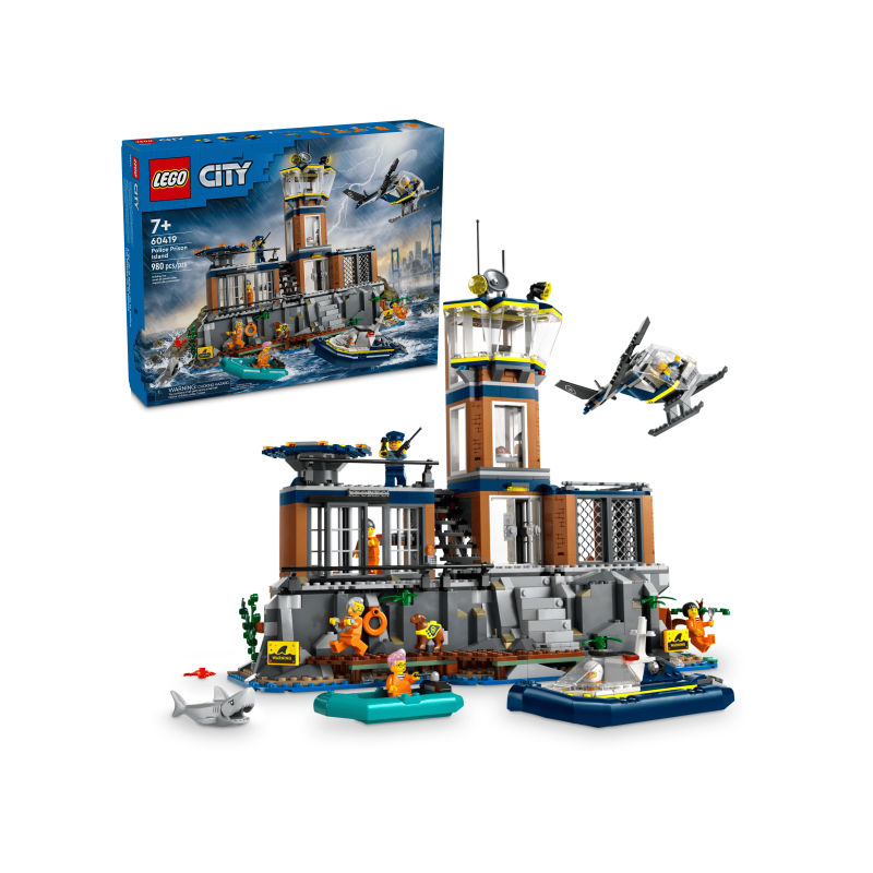 LEGO City 60419 : La prison de la police en haute mer