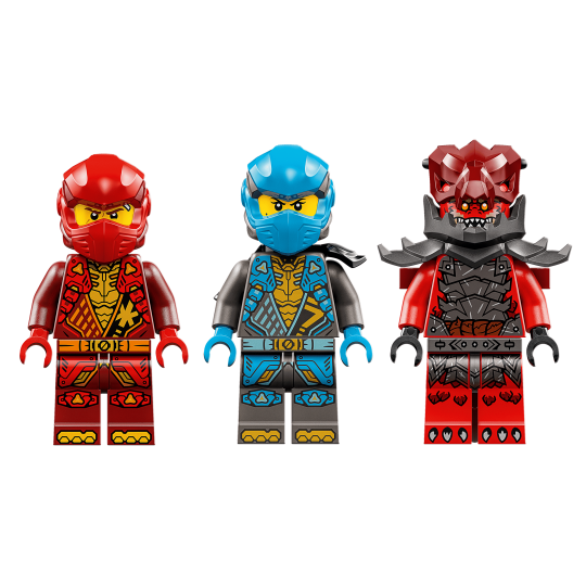 LEGO Ninjago 71830 :  La moto tempête du robot de Kai