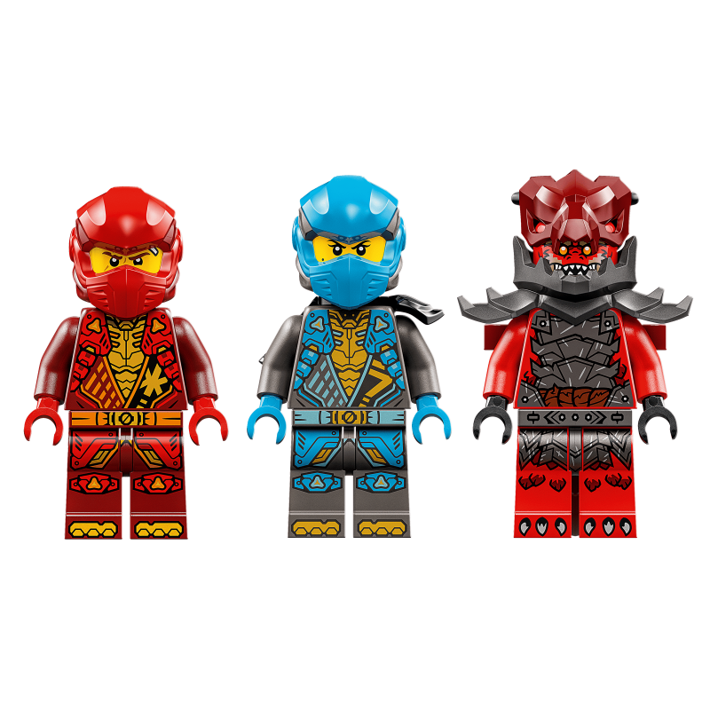 LEGO Ninjago 71830 :  La moto tempête du robot de Kai