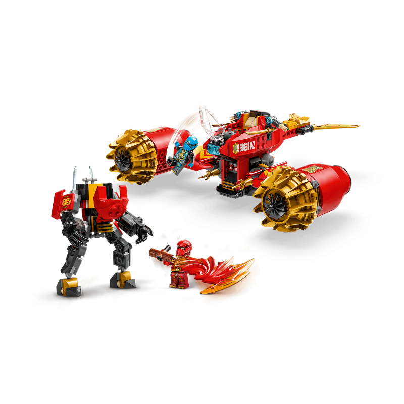 LEGO Ninjago 71830 :  La moto tempête du robot de Kai