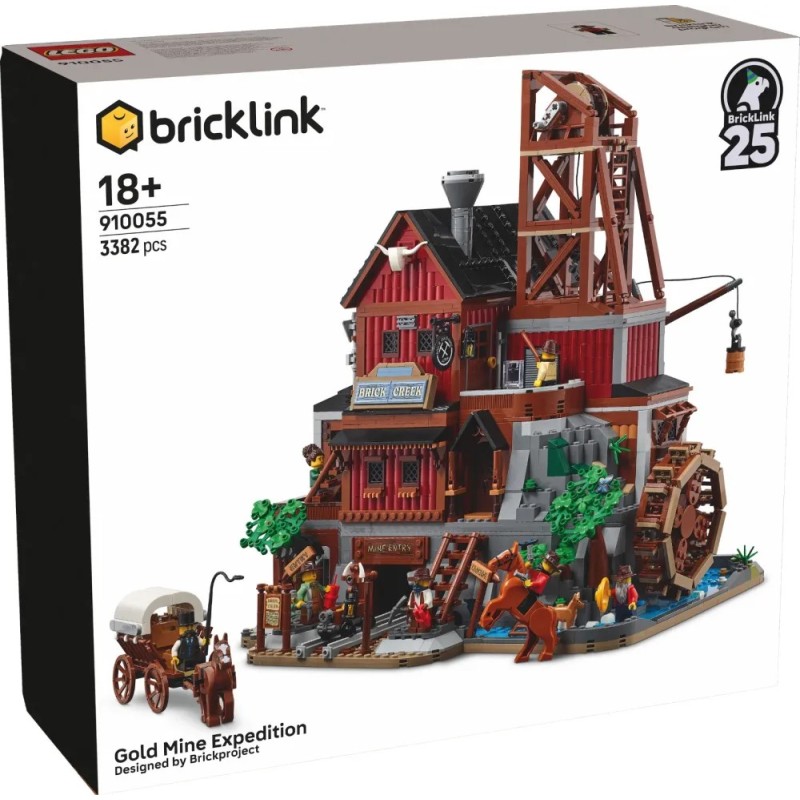 LEGO Bricklink 910055 : L'expédition à la mine d'or