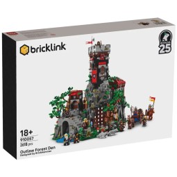 LEGO Bricklink 910057 :  Le repaire des voleurs dans la forêt