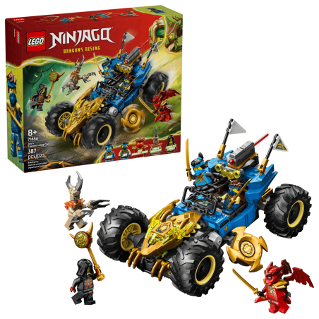 LEGO NINJAGO 71856 – La voiture transformable de Jay | GoldenBrick