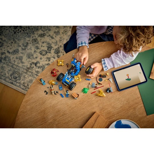 LEGO NINJAGO 71856 – La voiture transformable de Jay | GoldenBrick