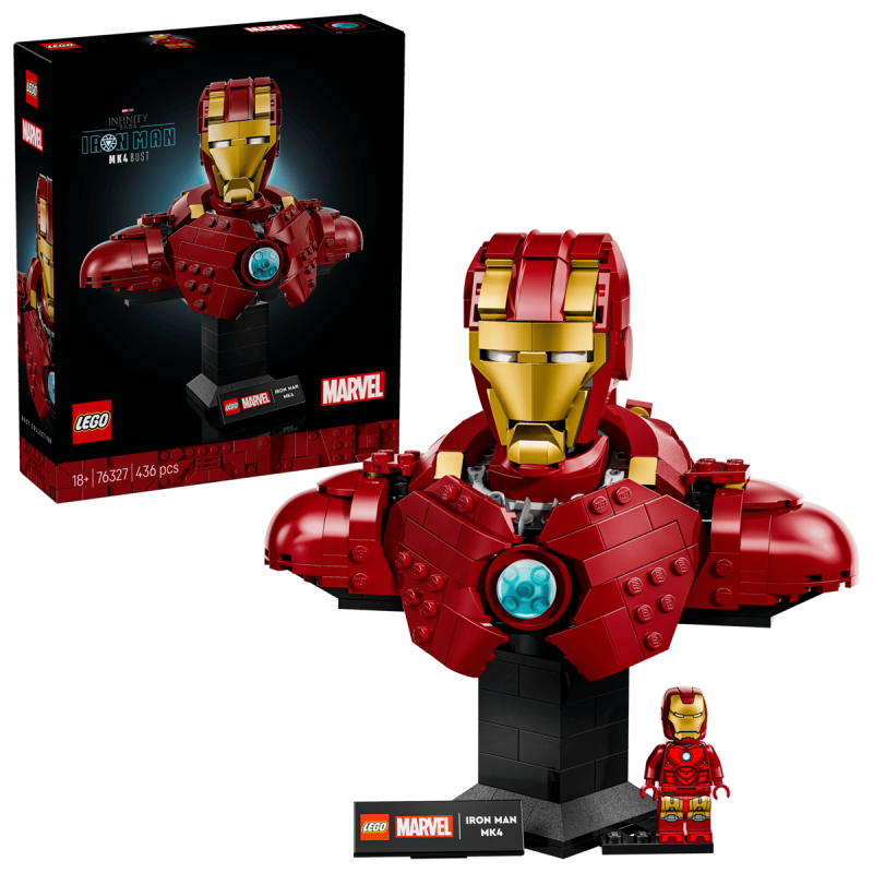 LEGO Marvel 76327 : Buste d’Iron Man MK4