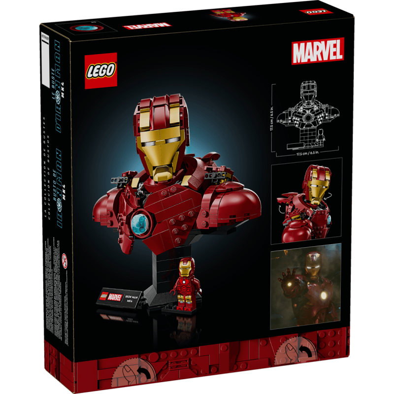 LEGO Marvel 76327 : Buste d’Iron Man MK4
