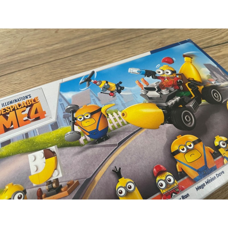 LEGO Moi, Moche et Méchant 75580 : Les Minions et la voiture-banane