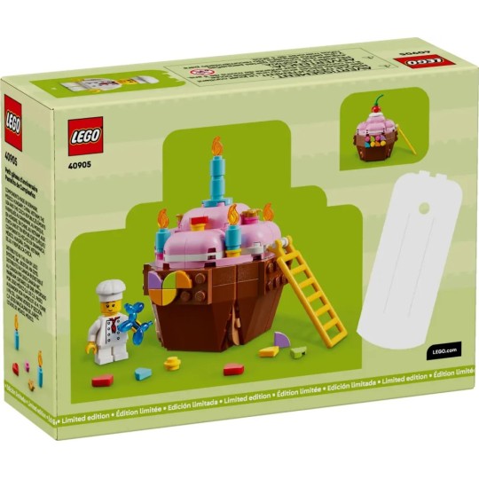 LEGO 40905 : Le cupcake d’anniversaire