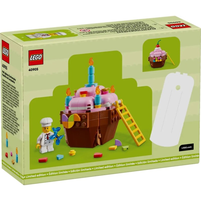 LEGO 40905 : Le cupcake d’anniversaire