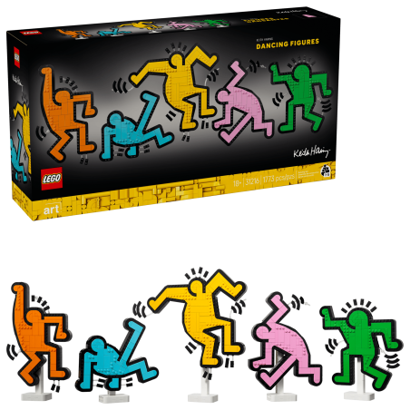 LEGO Art 31216 : Keith Haring – Les figures dansantes