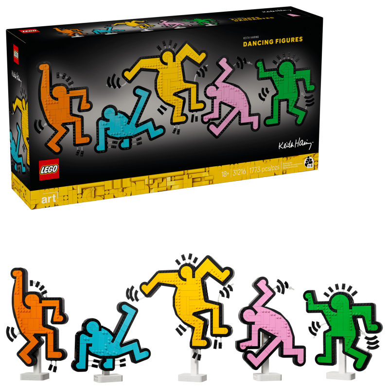 LEGO Art 31216 : Keith Haring – Les figures dansantes