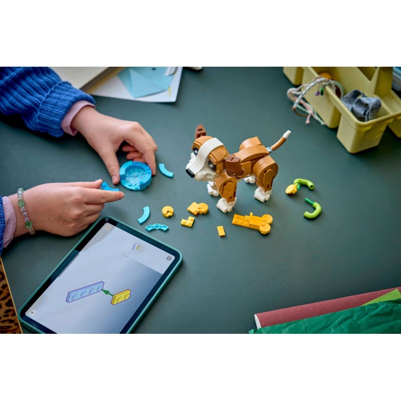 LEGO Creator 31382 : Les adorables animaux : le chiot joueur