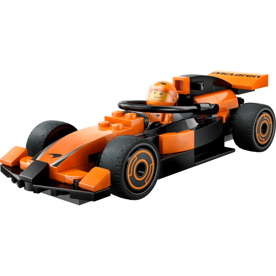 LEGO City 60442 : Voiture de course McLaren avec pilote de F1