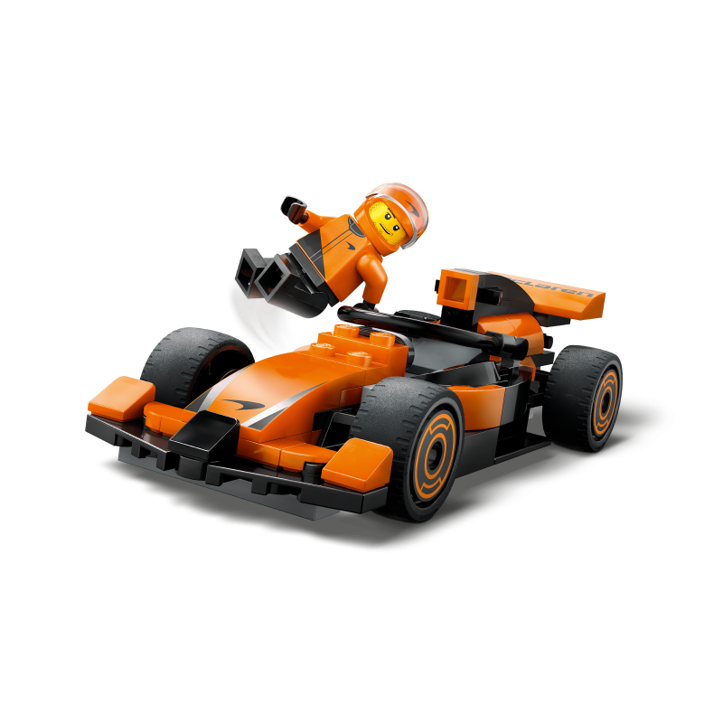 LEGO City 60442 : Voiture de course McLaren avec pilote de F1