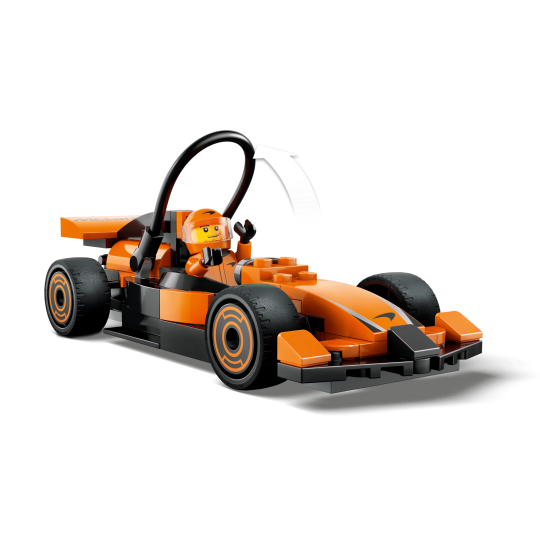 LEGO City 60442 : Voiture de course McLaren avec pilote de F1