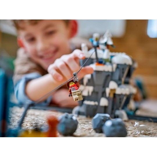 LEGO City 60470 : Le train express des explorateurs en Arctique