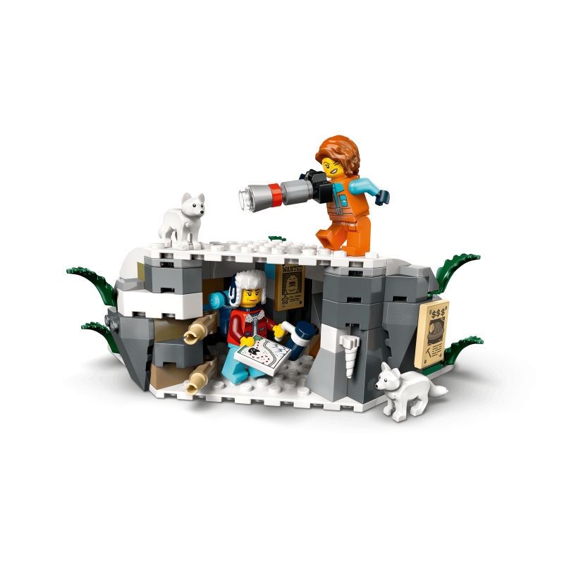 LEGO City 60470 : Le train express des explorateurs en Arctique