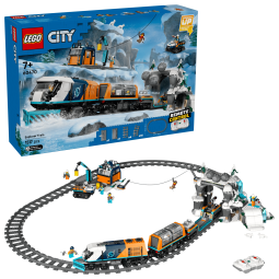 LEGO City 60470 : Le train express des explorateurs en Arctique
