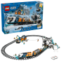 LEGO City 60470 : Le train express des explorateurs en Arctique