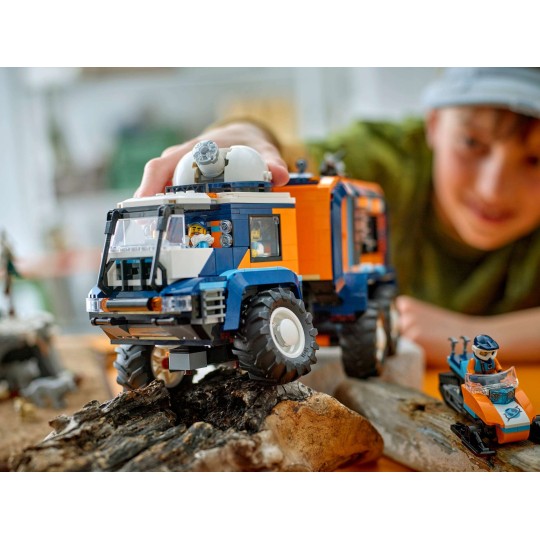 LEGO City 60471 : Le camion scientifique des explorateurs en Arctique