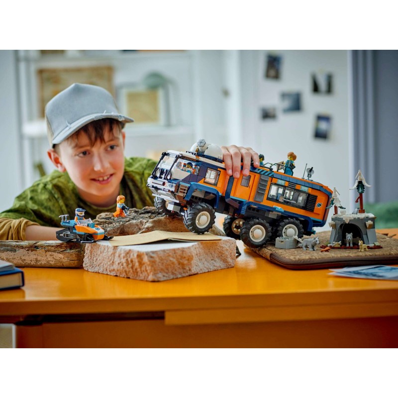 LEGO City 60471 : Le camion scientifique des explorateurs en Arctique