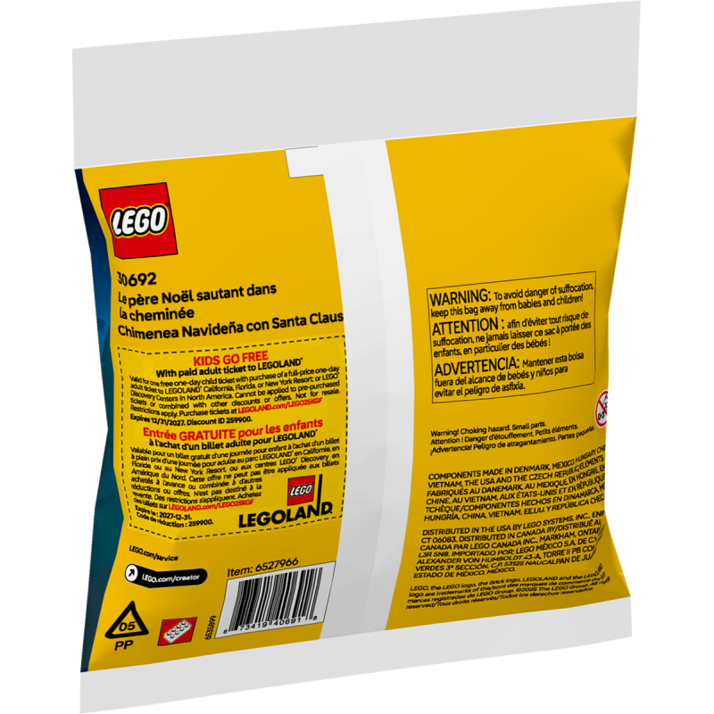LEGO Creator 30692 : Le Père Noël et la cheminée (Polybag)