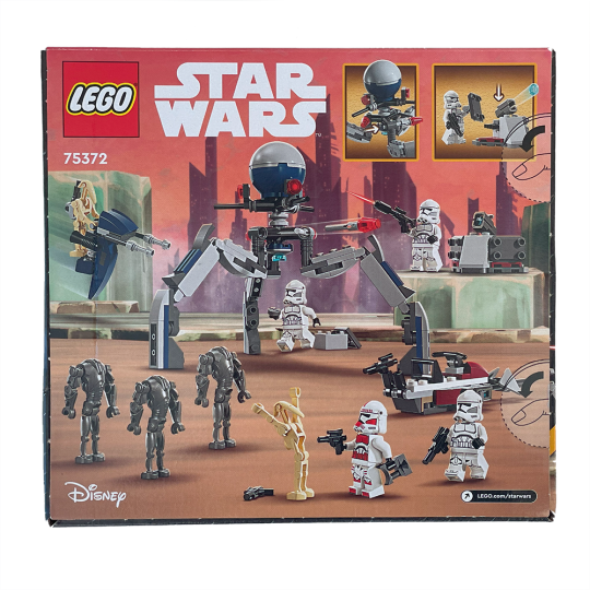 LEGO® 75372 - Star Wars - Combat des Clone Troopers™ et Droïdes de combat