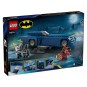 lego Batman avec la Batmobile contre Harley Quinn et Mr. Freeze