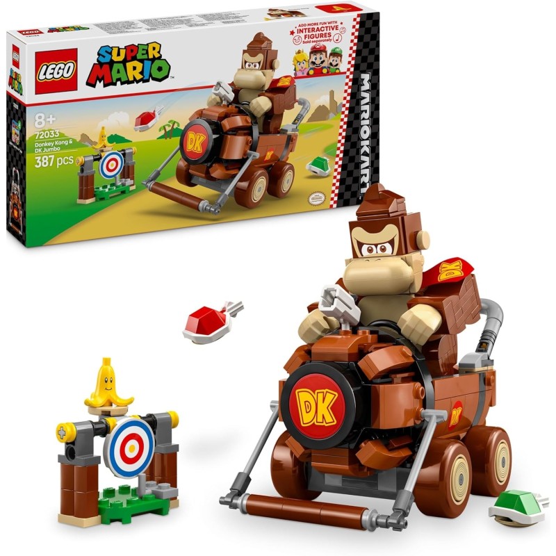 Lego Super Mario 72033 - Mario Kart – Donkey Kong et DK Jumbo