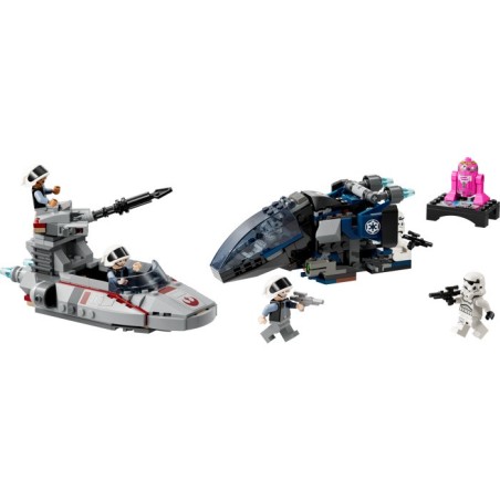 Lego Star Wars 40755 - Le vaisseau de transport impérial contre le speeder des éclaireurs rebelles