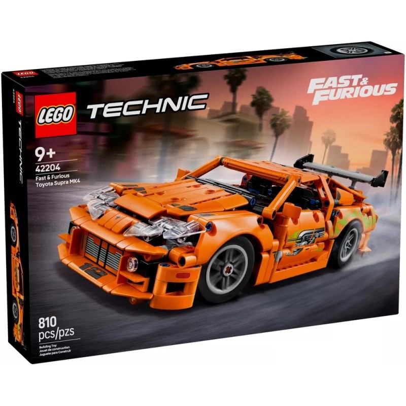 Lego Technic 42204 - Fast and Furious Toyota Supra MK4