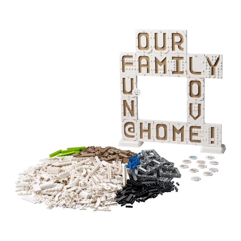 LEGO 41839 Tableau à Messages – Kit de Création de Textes et Emojis pour la Famille