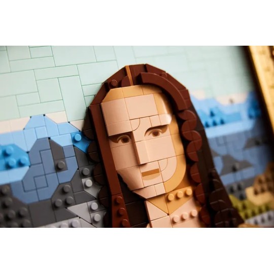 lego mona lisa