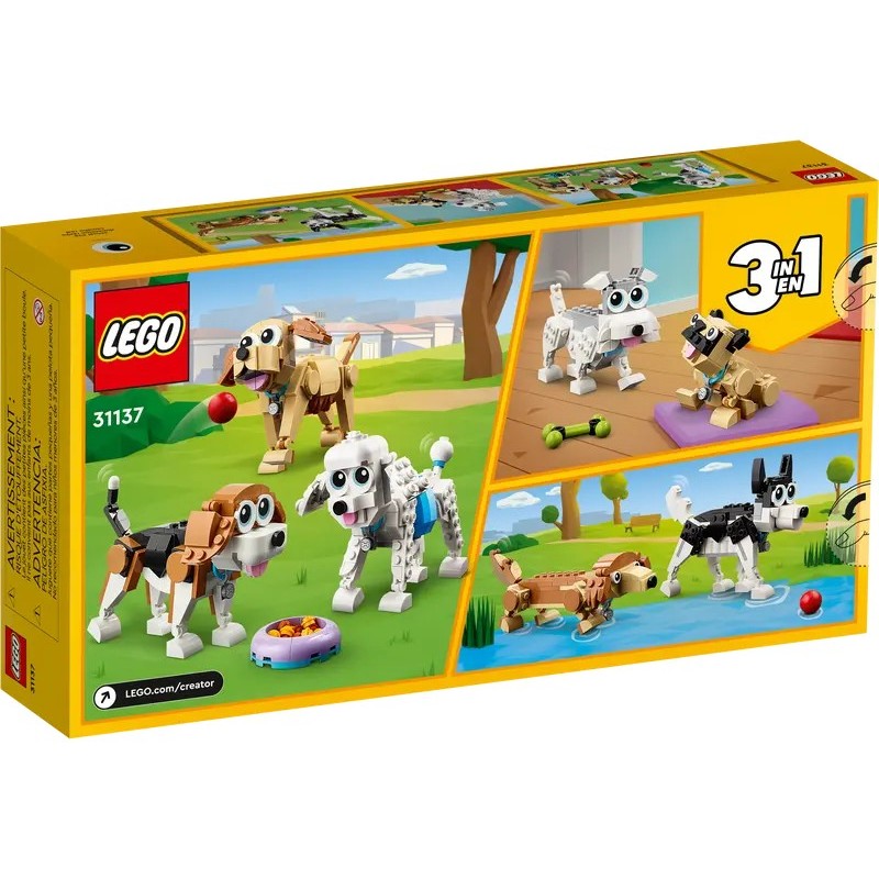 lego chiens 31137