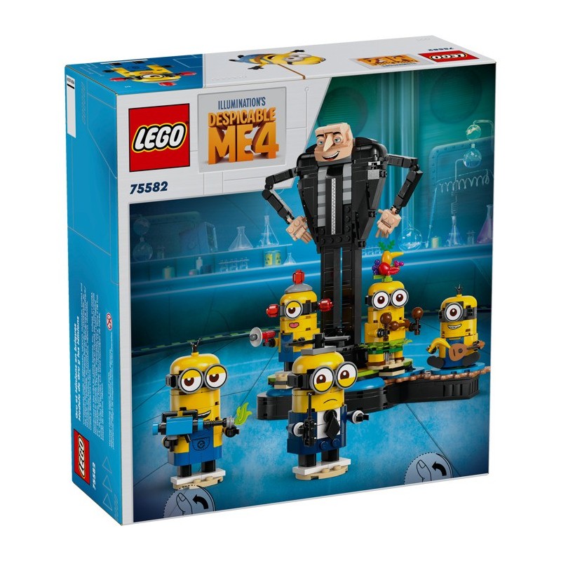 LEGO Moi, Moche et Méchant  75582 - Gru et les Minions en briques