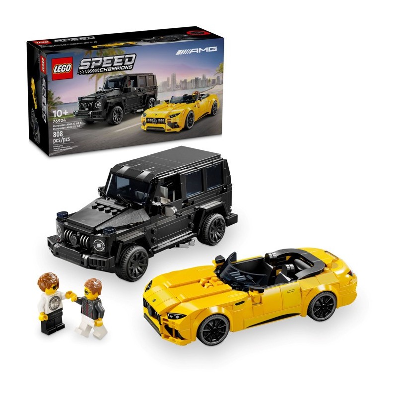 Lego Speed Champions 76924 - Mercedes-AMG G 63 et Mercedes-AMG SL 63