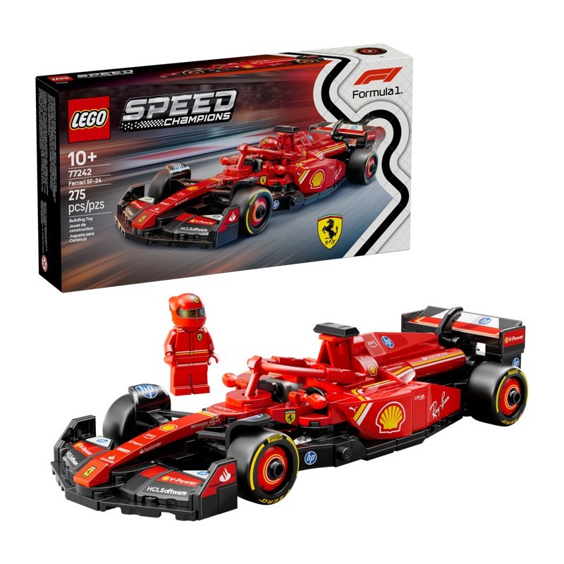 Lego Speed Champions 77242 - Voiture F1 Ferrari SF-24