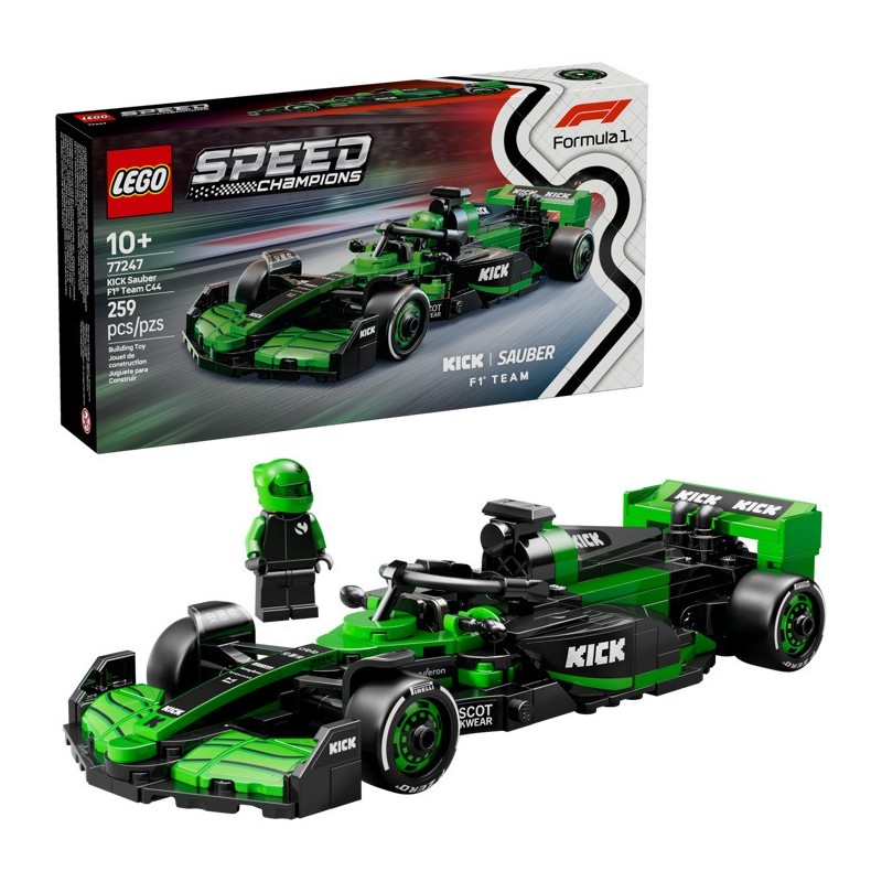Lego Speed Champions 77247 - Voiture F1 KICK Sauber Team C44