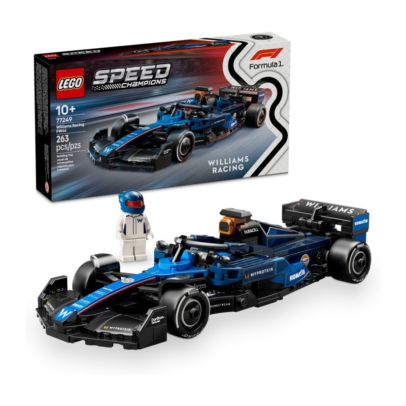 Lego Speed Champions 77249 - Voiture F1 Williams Racing FW46