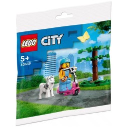 Lego City 30639 - Balade en trottinette au parc pour chiens (Polybag)