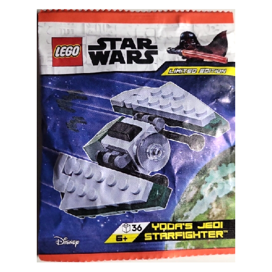 Lego Star Wars 912312 - Yoda's Jedi Starfighter Paper Bag édition Limitée (Polybag)