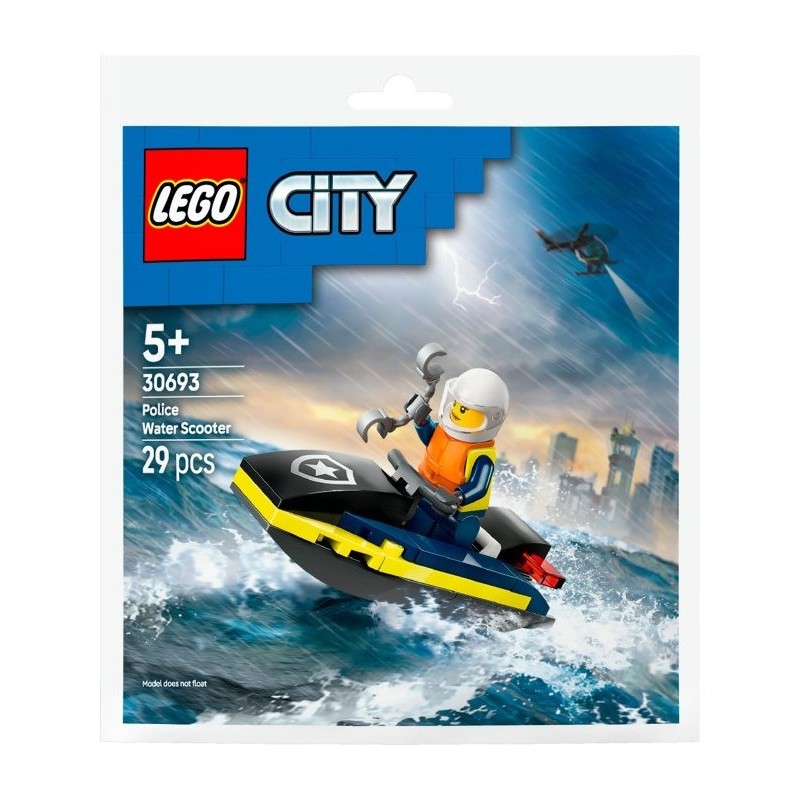 Lego City 30693 - Le jet-ski de la police (Polybag)