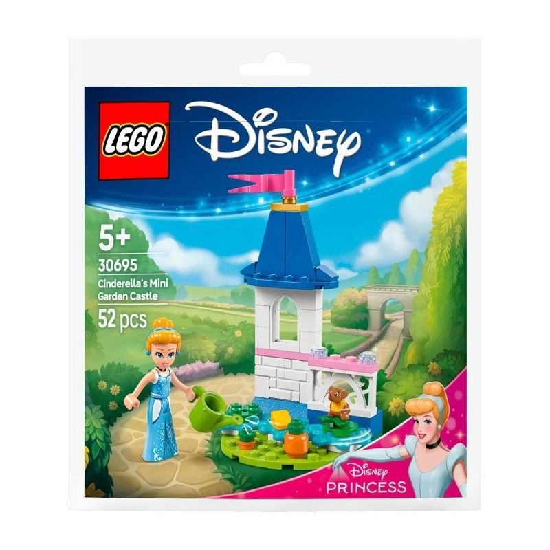 Lego Disney 30695 - Le château de Cendrillon miniature avec un jardin (Polybag)