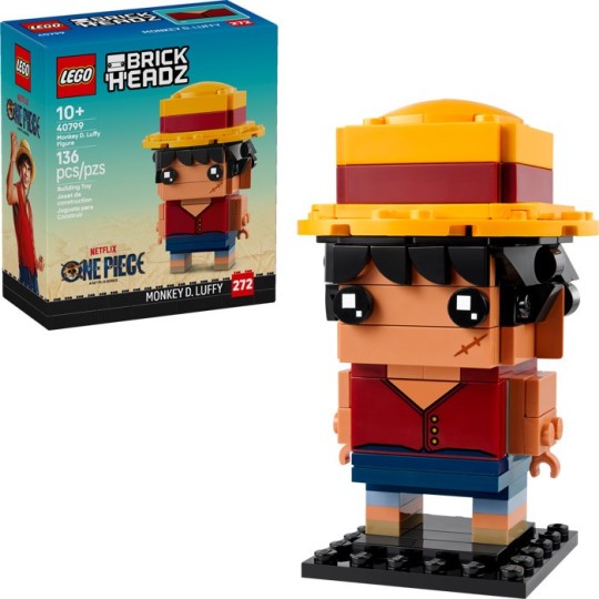 Lego One Piece 40799 - Monkey D. Luffy - BrickHeadz