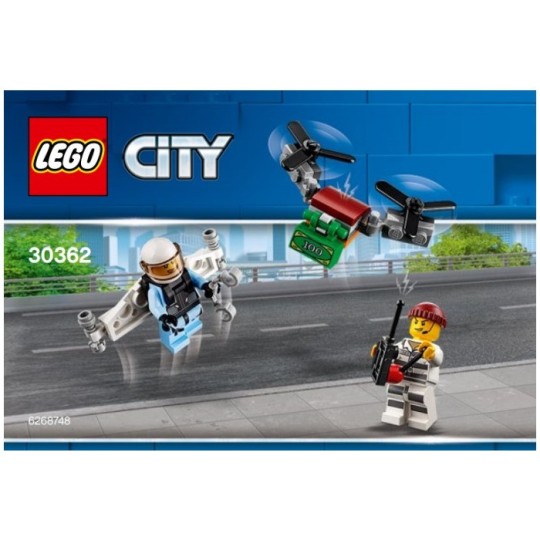 Lego City 30362 - Le jetpack de la police (Polybag)