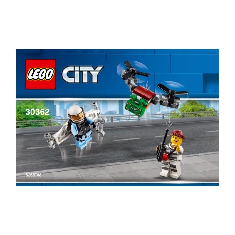 Lego City 30362 - Le jetpack de la police (Polybag)